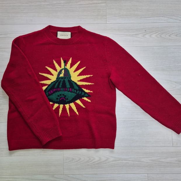 (정품) 구찌 UFO 울니트 스웨터 M