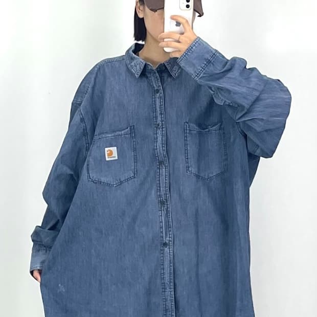 [4XL]칼하트 데님 셔츠 CK9805
