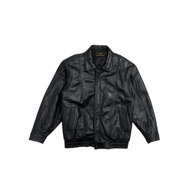 엘리트 90s 가죽 점퍼