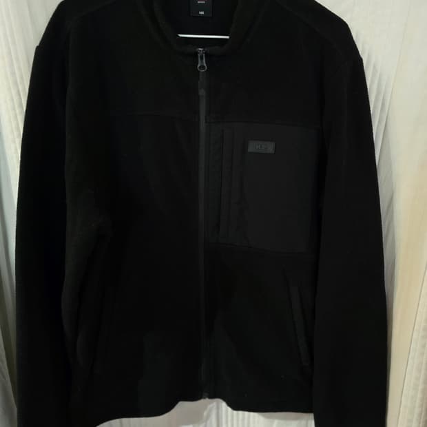 K2 검정색 플리스 자켓