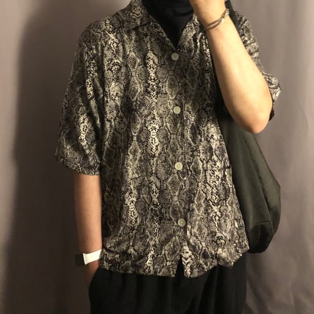 니들스 파이톤 카바나 셔츠