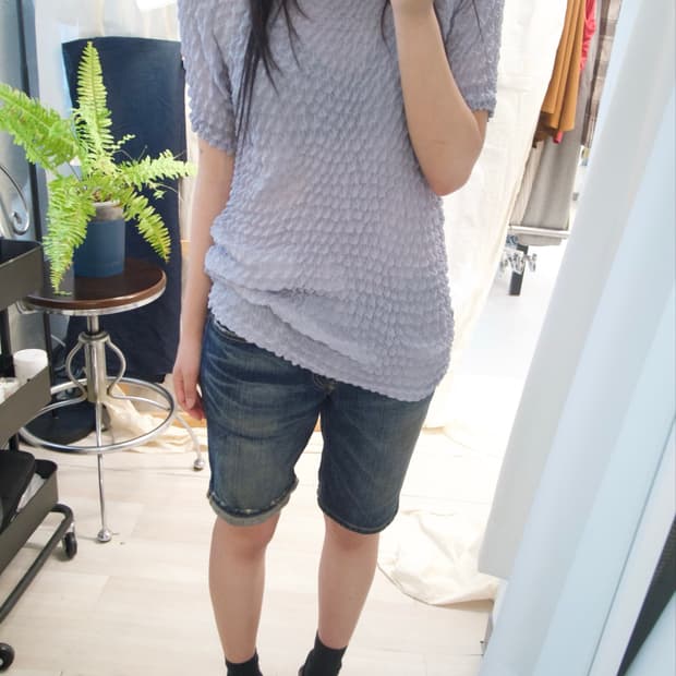 pleats half top