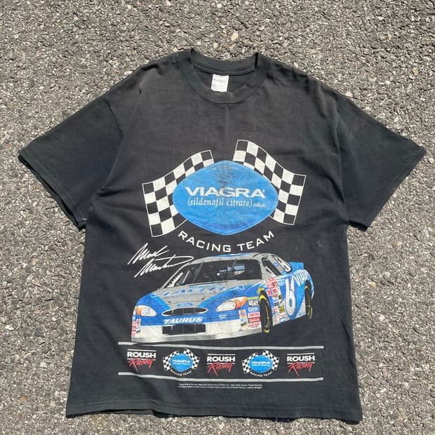 2000s Nascar Faded T Shirts