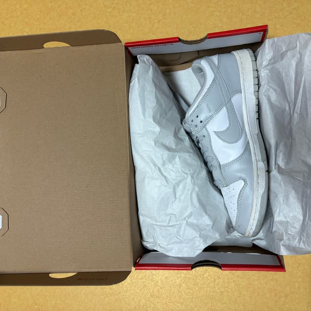 나이키 덩크 로우 레트로 그레이 포그 265mm