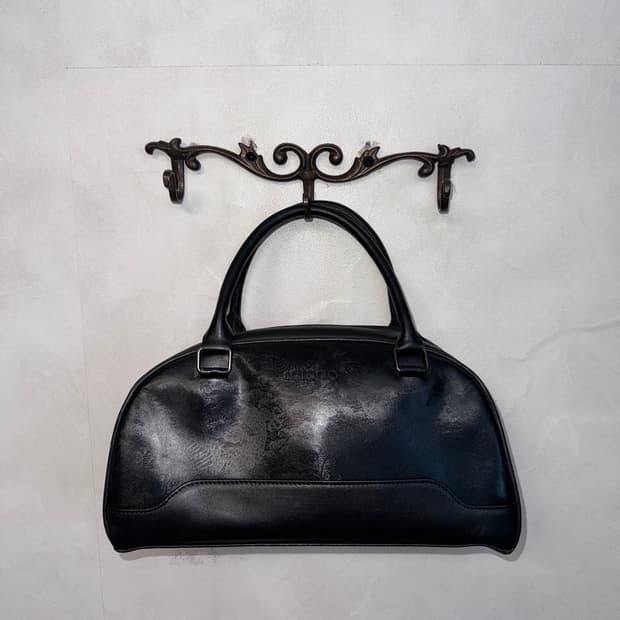 ICINOO black oriental patterned tote bag