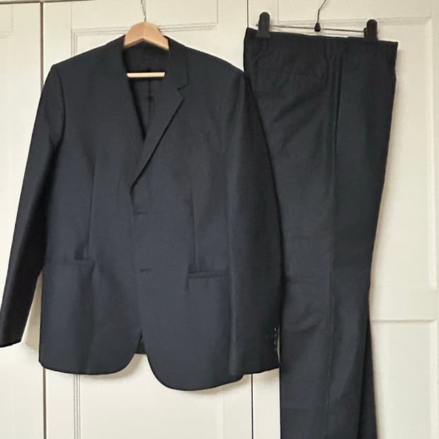 COS 남성 블랙 수트 셋업 (50/48)