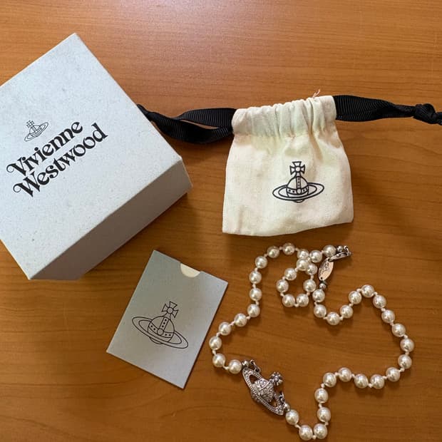 비비안웨스트 진주 목걸이