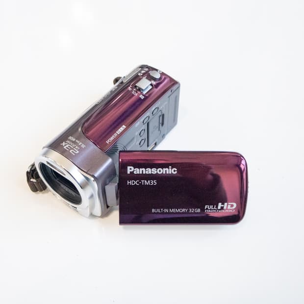 Panasonic HDC-TM35 / 빈티지 디지털 캠코더