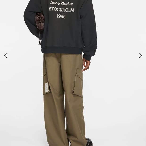 아크네 스튜디오 스톡홀름 후드티 S