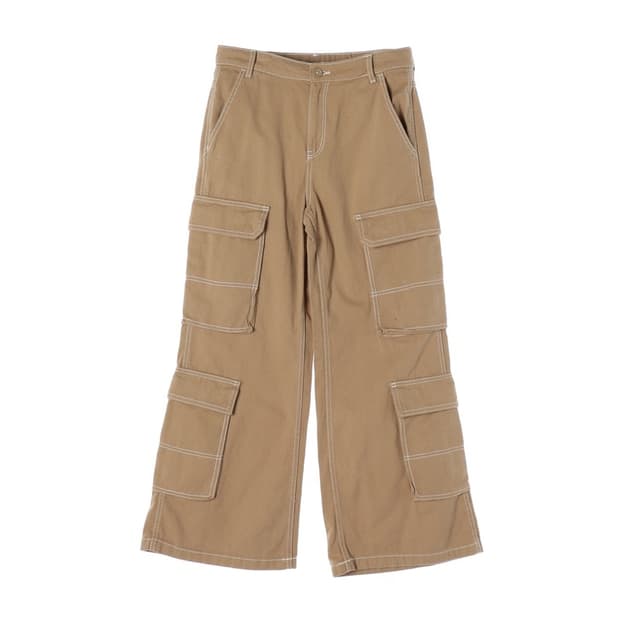 에이치앤엠 와이드 카고팬츠 