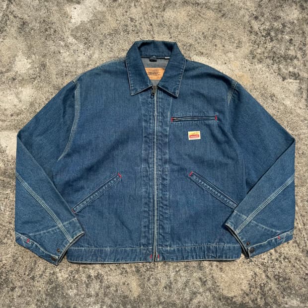 [M] 90s Levis Workers 리바이스 집업 데님 자켓