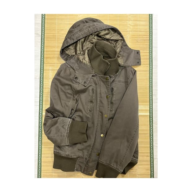 brown jacket
