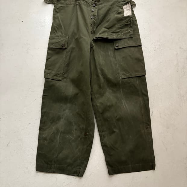 50's Royal Dutch Army Faded Canvas pant