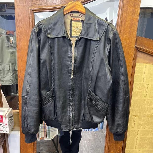 [80s-90s Vintage] RAIKA leather
