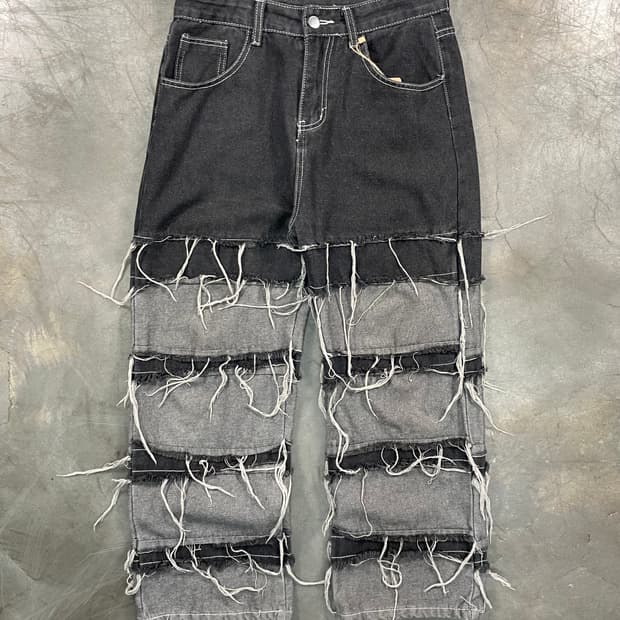 빈티지 그런지 데님 팬츠