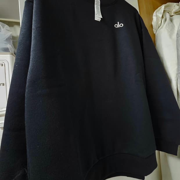 알로 기모 맨투맨 xs