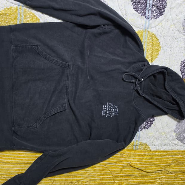 안티소셜소셜클럽  후드티 XL 판매