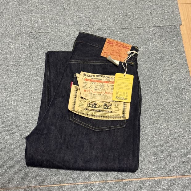 새상품) 브론슨 대전판 S801xx 데님팬츠 30 사이즈