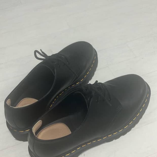 닥터마틴 1461 스무스 블랙