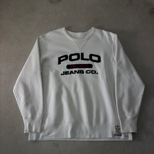 105 폴로랄프로렌 진스 빅로고 맨투맨