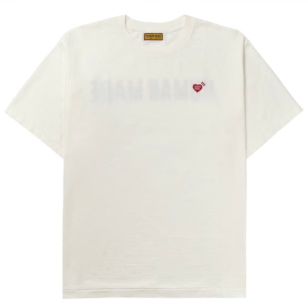 휴먼메이드 하트 로고 반팔 L