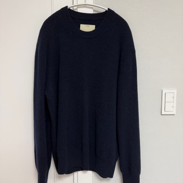 포터리 베이비 캐시미어 컴포트 크루넥 니트 다크네이비 3사이즈