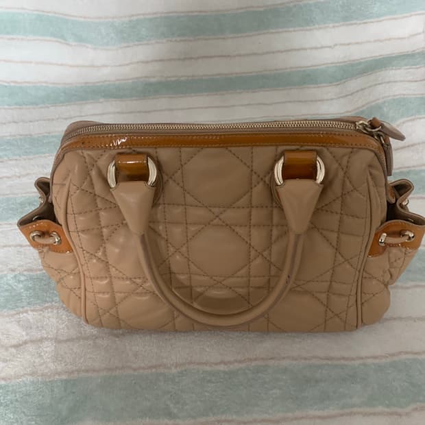 디올 까나쥬 가방 토트백 레이디디올