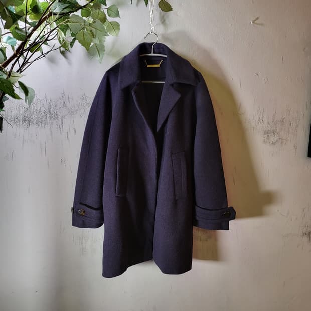 시스템 핸드 메이드 오버핏 코트 (F)