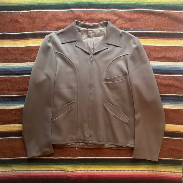 40s USA 빈티지 개버딘 웨스턴 자켓