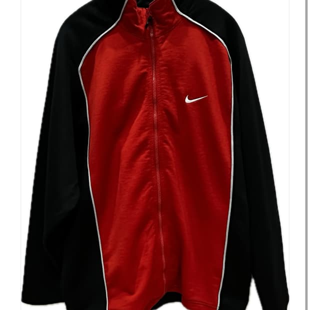 나이키 레드 트랙탑 