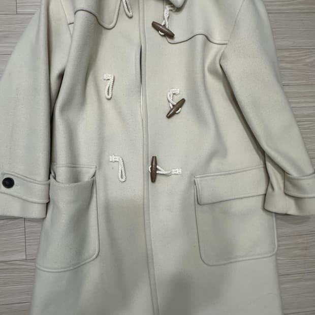 미쏘 울 떡복이 코트 오트밀