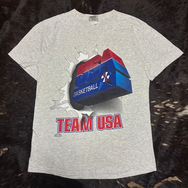 90‘s USA basketball 반팔티