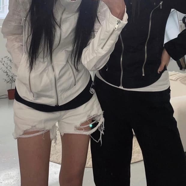 딥인블루 슬림 자켓 블랙