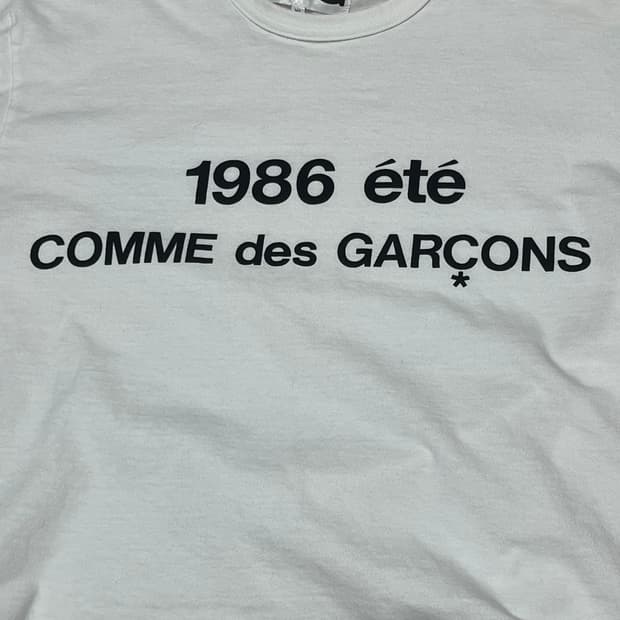 CDG꼼데가르송1986