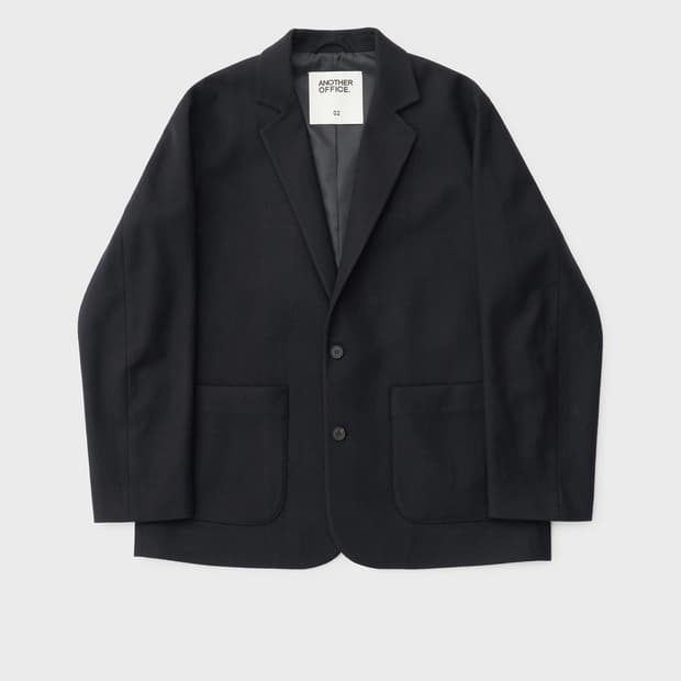어나더오피스 봉주르 캐시미어 자켓 블레이저 다크네이비 2사이즈 판매