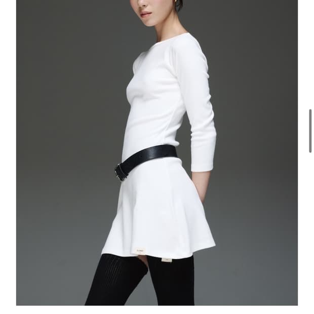 (새상품)글로니 3/4 comfort dress