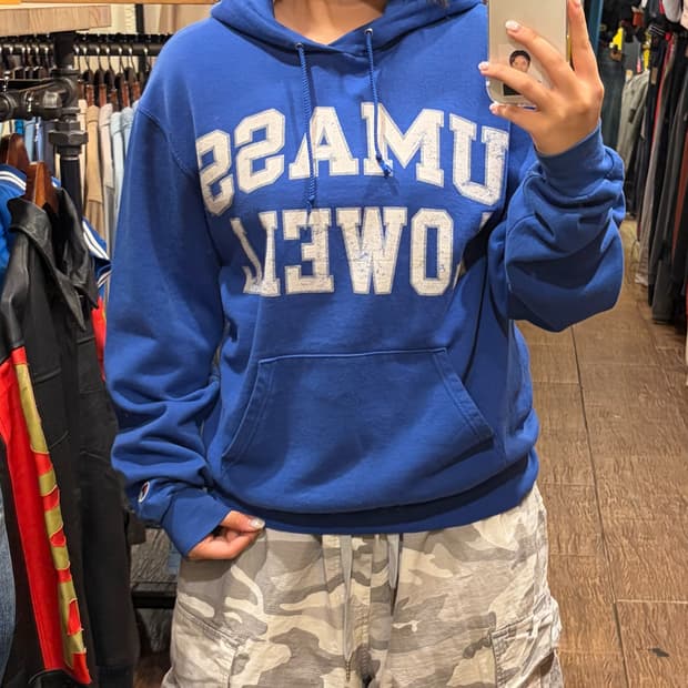 [HI] 챔피온 후드티 파랑