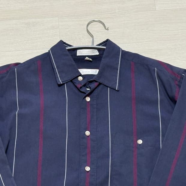 디올 90s 빈티지 스트라이프 셔츠 L