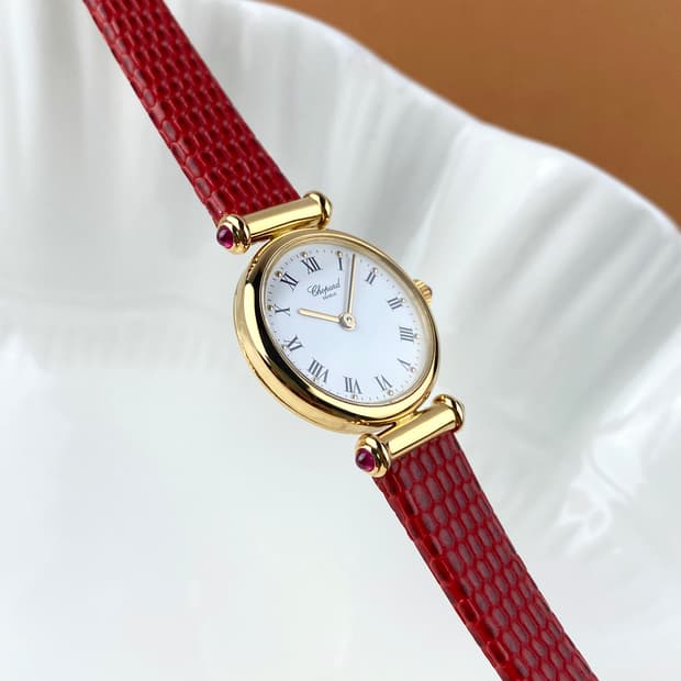 [FULL SET]CHOPARD mini round 18KYG watch