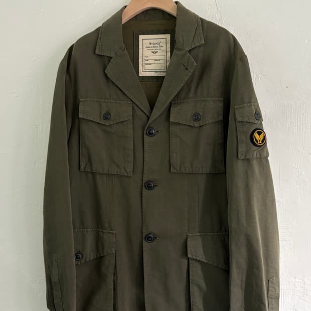 Avirex 아비렉스 밀리터리 사파리 자켓
