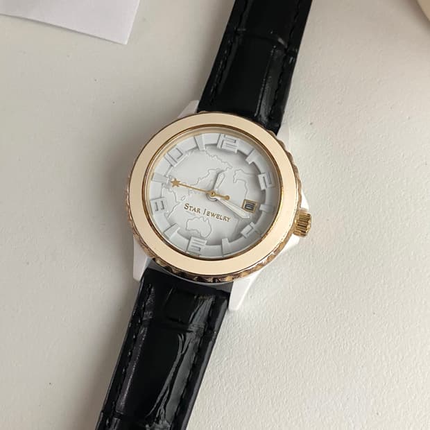 Star Jewelry 스타쥬얼리 더 어스 월드 맵 워치