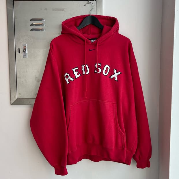 00s 나이키 레드 삭스 후디