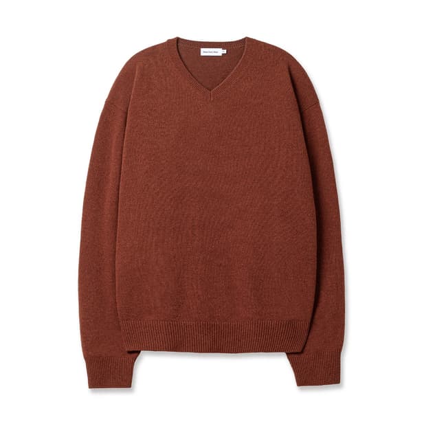 스테디에브리웨어 코지 울 브이넥 새상품