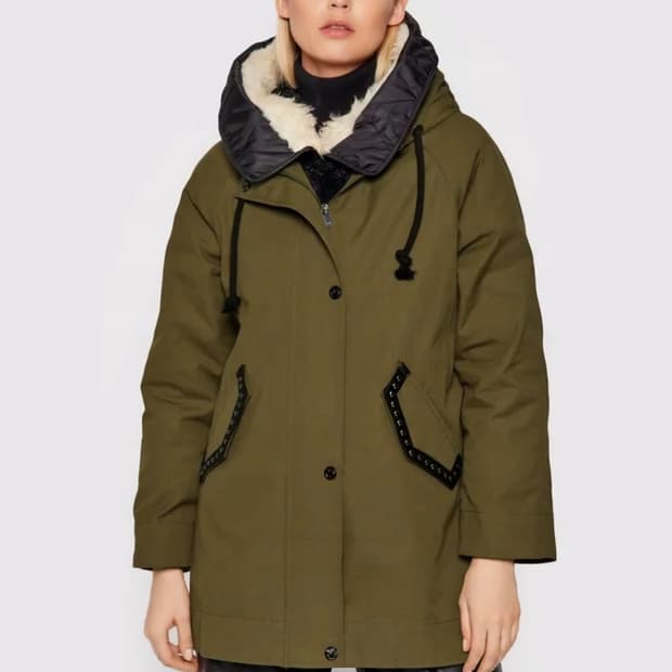 새상품 PINKO 핀코 야상 패딩 자켓 55 (안감분리)