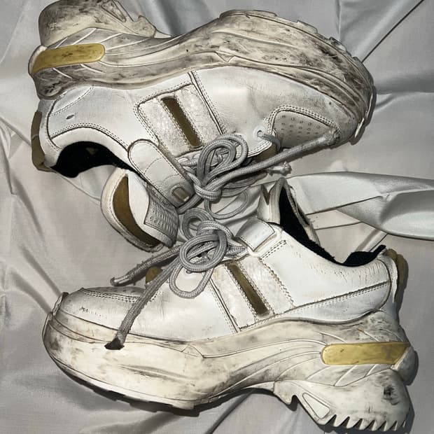 메종 마르지엘라 레트로핏 더티 스니커즈 38