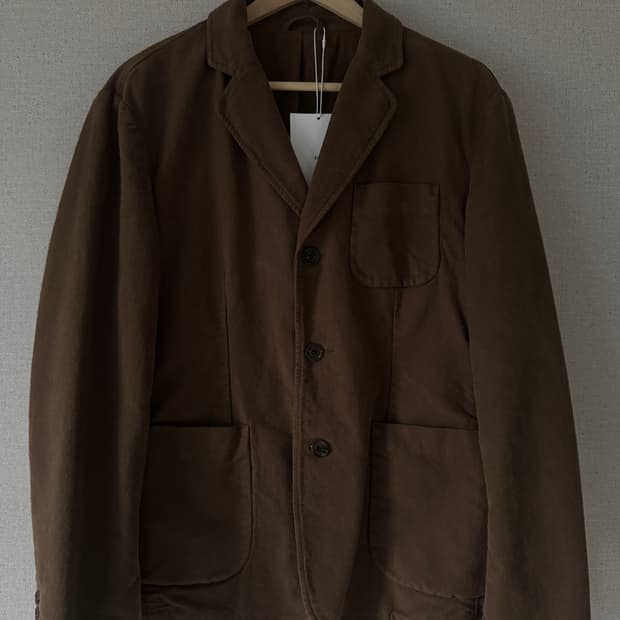 [L] RYOO Dyed Jacket #1. Brown