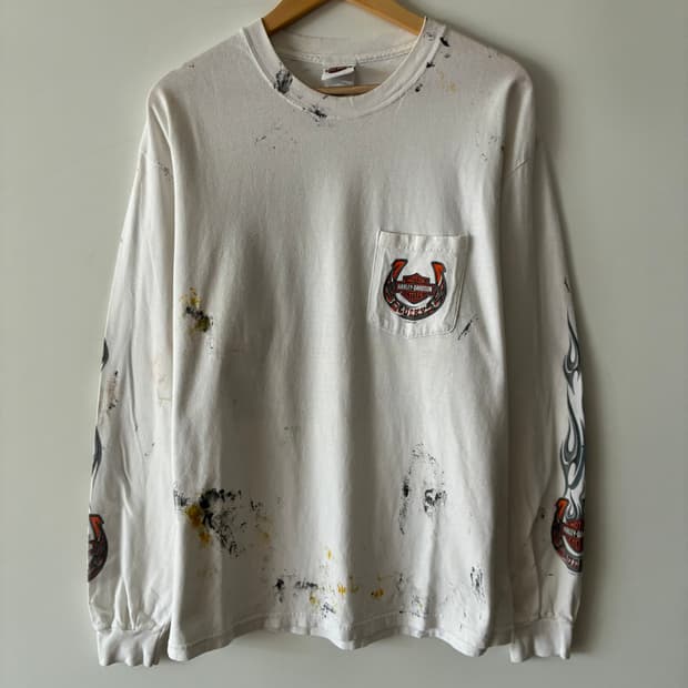 할리 데이비슨 롱 슬리브