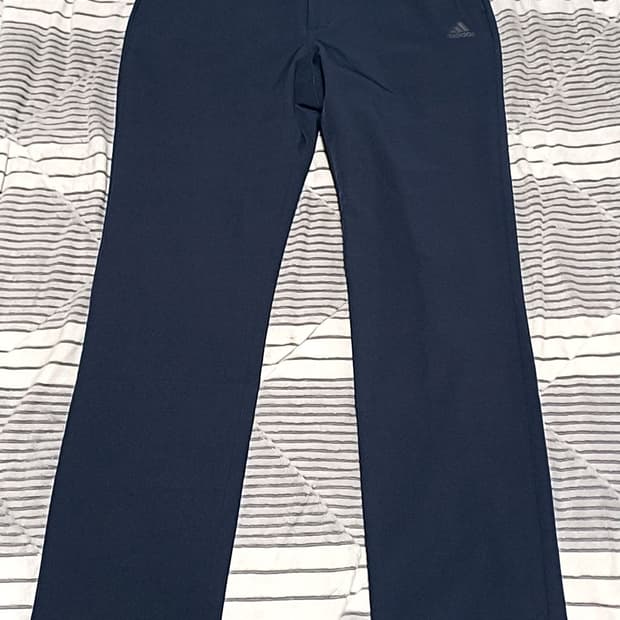 아디다스골프 얇은바지 32인치 기장100