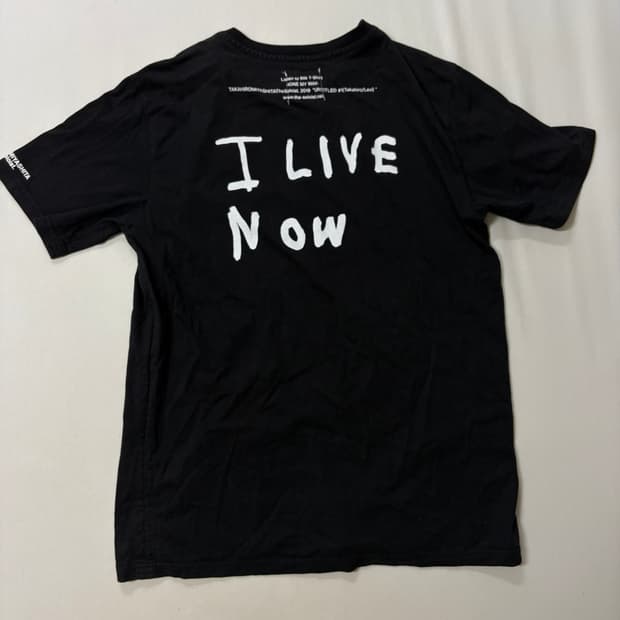 솔로이스트 19AW I LIVE NOW 티셔츠