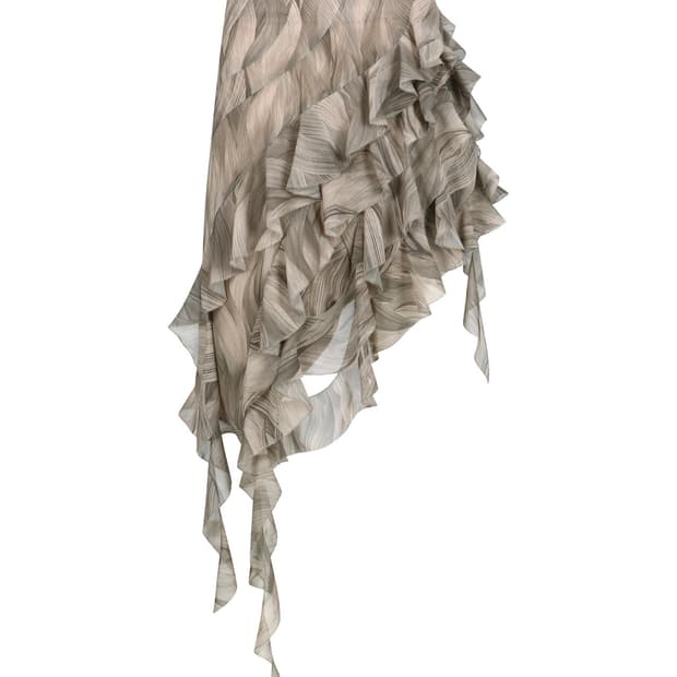 YCH 프릴 스커트